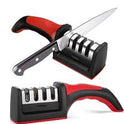Kitchen Knife Sharpener – 3-Stage Professional Knife Sharpening Tool for Home & Chef Use