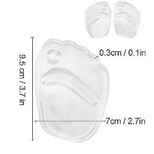 Each Forefoot silicon Pads for Women | Anti-Slip Gel Shoe Inserts