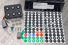 12V/24V Metal Push Button Switch | LED IP67 Waterproof for Car, Boat, Marine