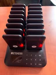 Retekess TD157 Restaurant Pager System – 16 Pagers, 984ft Range