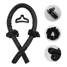 Heatless Curling Rod Headband – Soft, Shiny Hair Curls