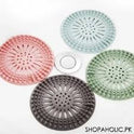 pack of 5 Silicone Sink Drain Stopper & Hair Catcher – Bathroom Filter