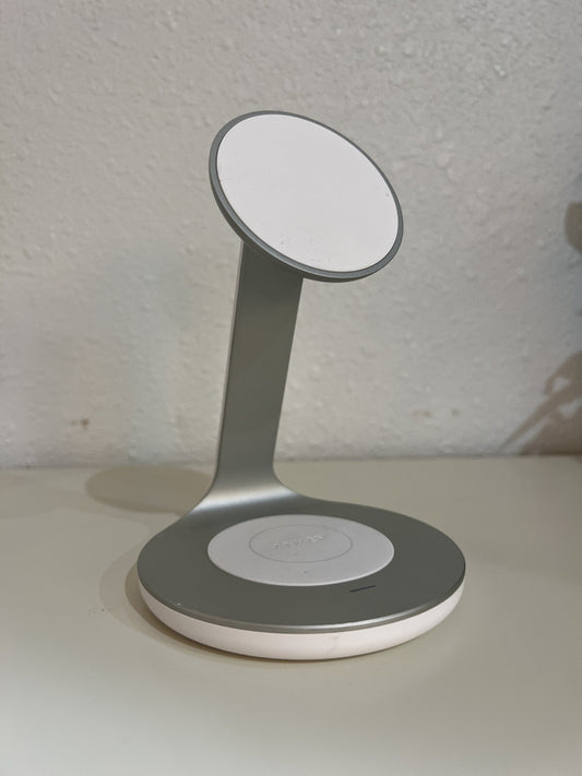 Anker PowerWave Magnetic 2-in-1 Charging Stand for iPhone 12 Series - Light Gray