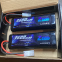 Zeee Batteries 7.2v 3600 NIMH -  Pack of 4- TAMIYA PLUG - NEW