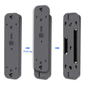 4 LEDs Night Light Portable AAA Battery Powered Cabinet Wall Lamp Sticky Tapes On/Off Night Lamp