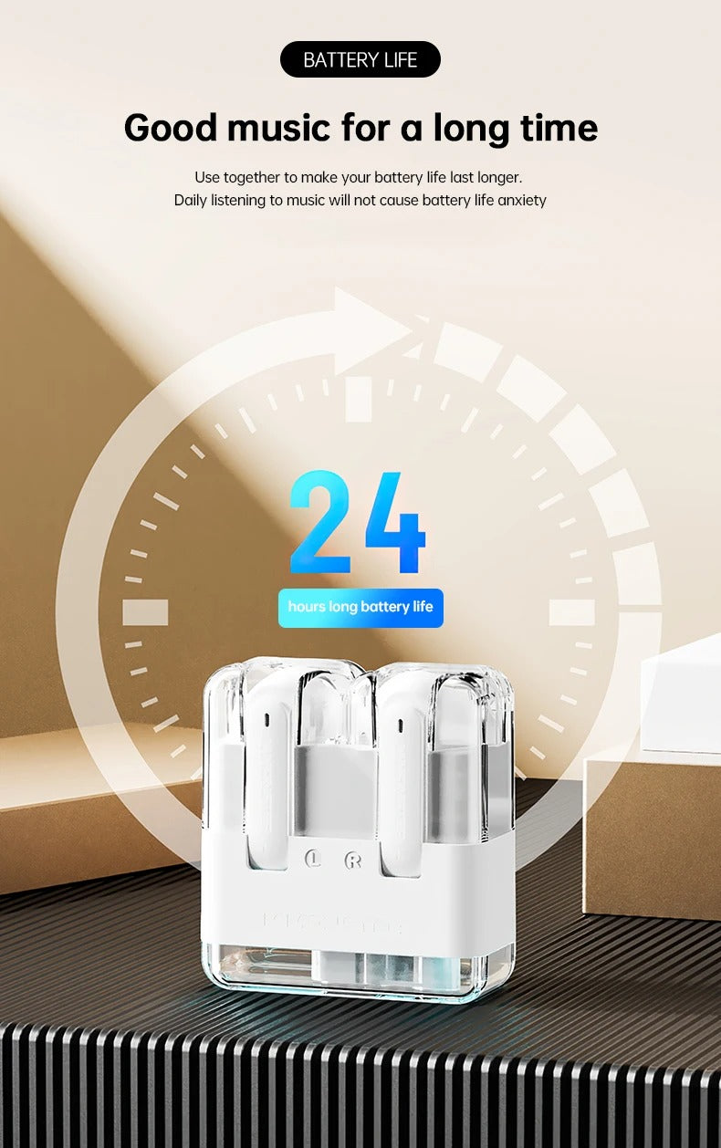 Original Monster XKT12 Gaming Earphones Wireless Bluetooth 5.3 Headphones TWS HIFI Sound Sports Earbuds Noise Reduction 300mAh