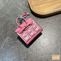 Hermes PU Leather Handbags Charms, Mini Birkin Faubourg