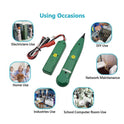 Multi-Functions Cable Tracker Tester Professional Line LAN detector UTP STP Telephone Wire Tracer Breakpoint location Diagnose Tone