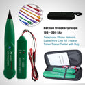 Multi-Functions Cable Tracker Tester Professional Line LAN detector UTP STP Telephone Wire Tracer Breakpoint location Diagnose Tone
