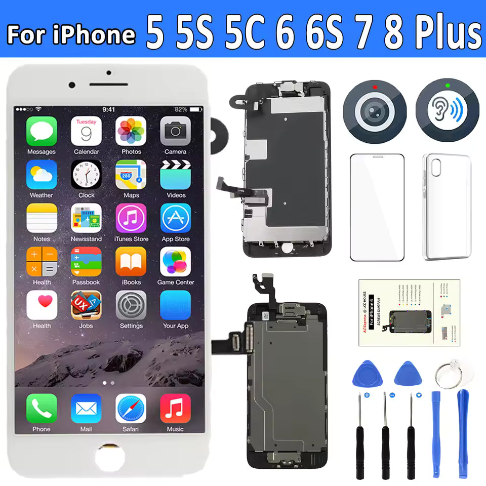 iPhone 5S LCD Digitizer Repair Kits for iPhone (Pack of 2)