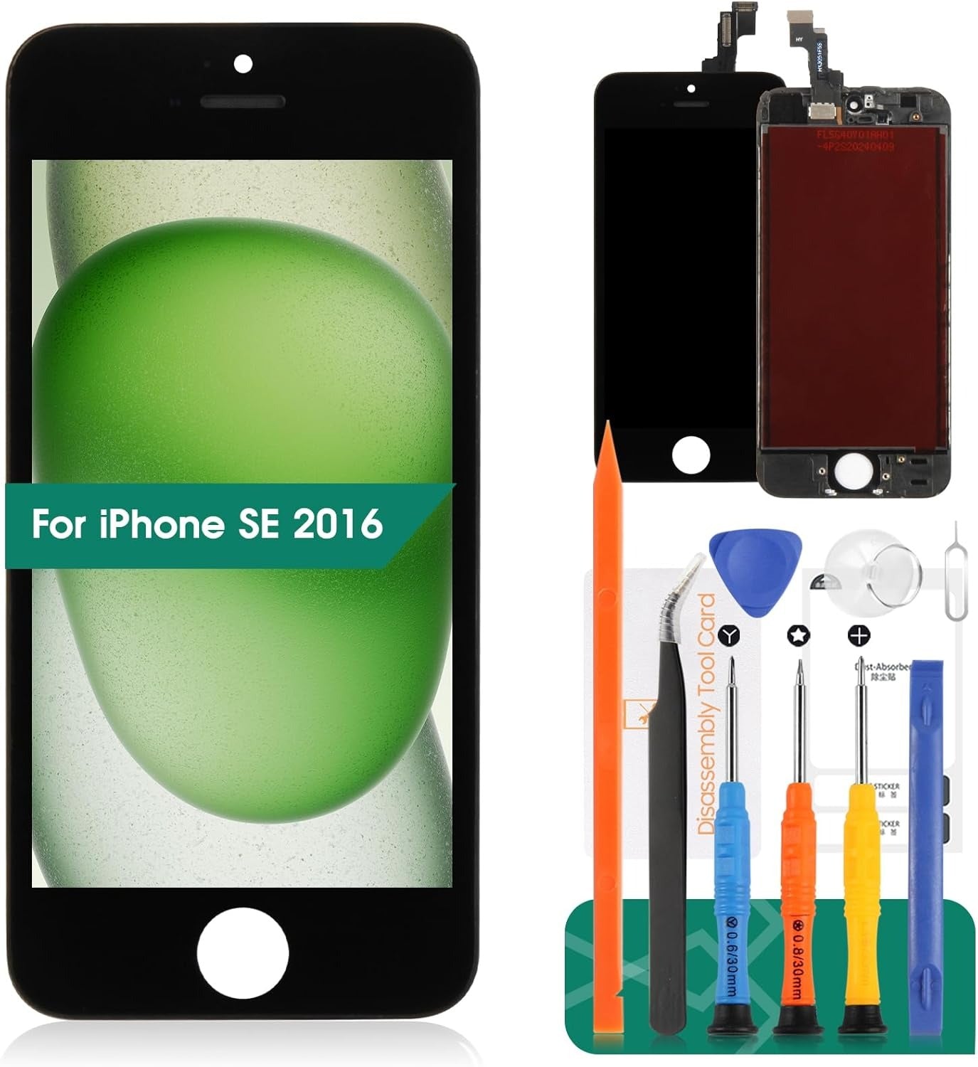 iPhone 5S LCD Digitizer Repair Kits for iPhone (Pack of 2)