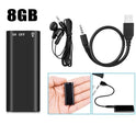 Mini Voice Recorder 8GB Metal Body