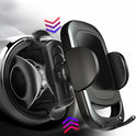 FIEMACH Mobile Phone Holder for Round Ventilations, Round Ventilation Phone Holder Mercedes-Benz/Mini R/Volkswagen Tiguan etc., Suitable for All Circular Air Vents