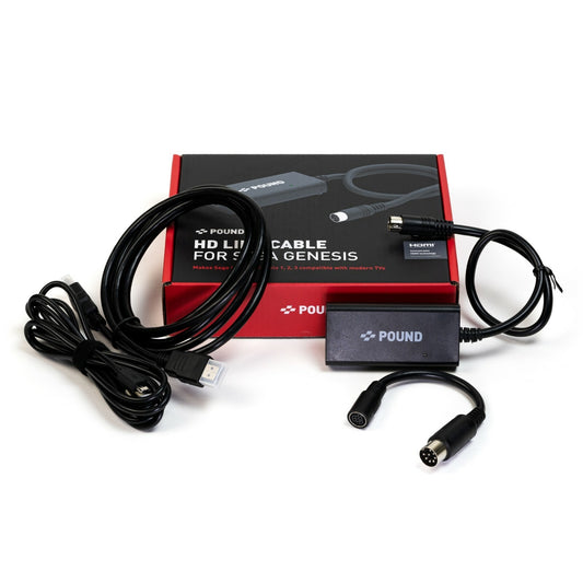Pound Technology HD Link Cable for the Sega Genesis HDMI