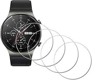 iDaPro Screen Protector for HUAWEI GT 2 pro Watch 4 Pack