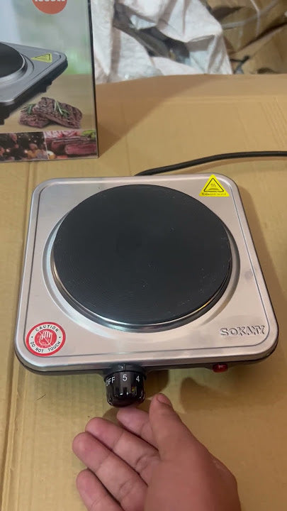 Electric Infrared Burner – 1200W Ceramic Glass Hot Plate | Portable & Fast Heating