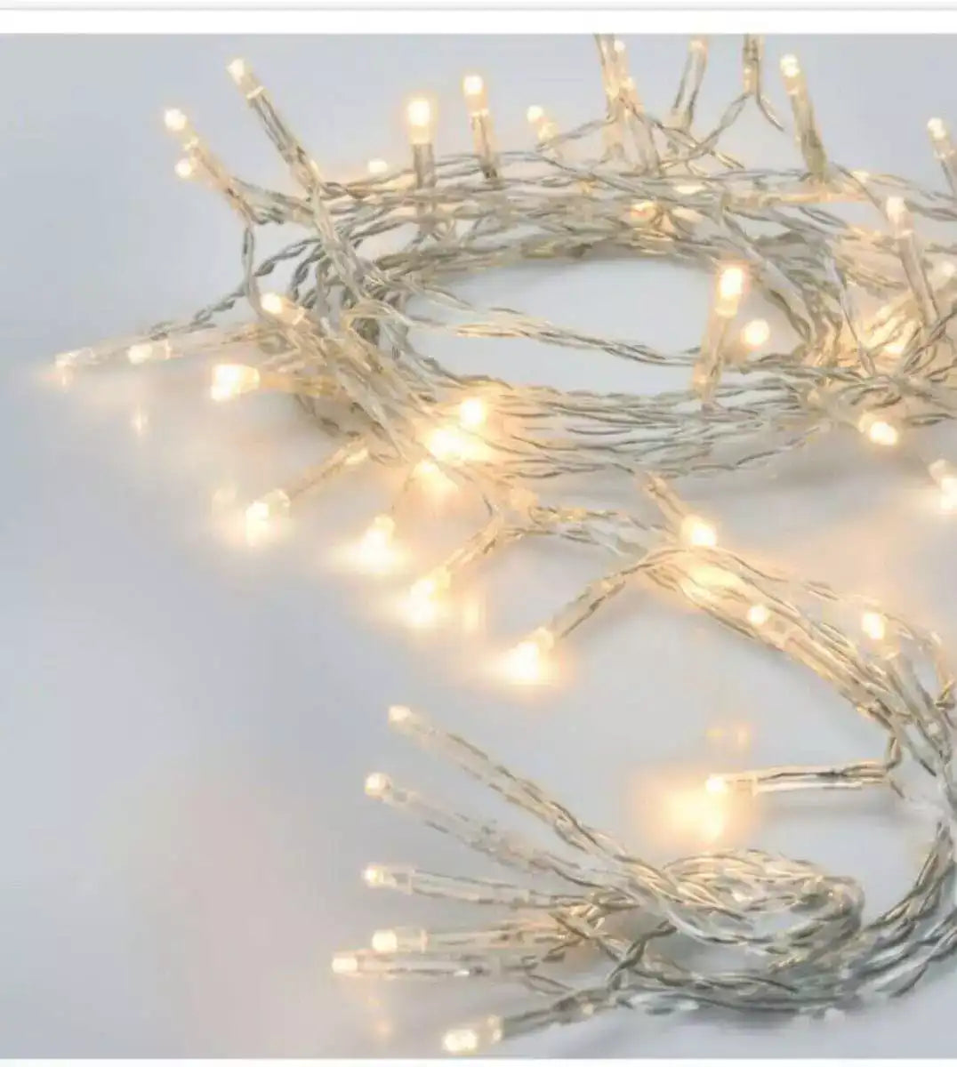 LED Lichterkette Timer Micro Warmwei Drahtlicht Mikro Batterie 10 20 40 LED