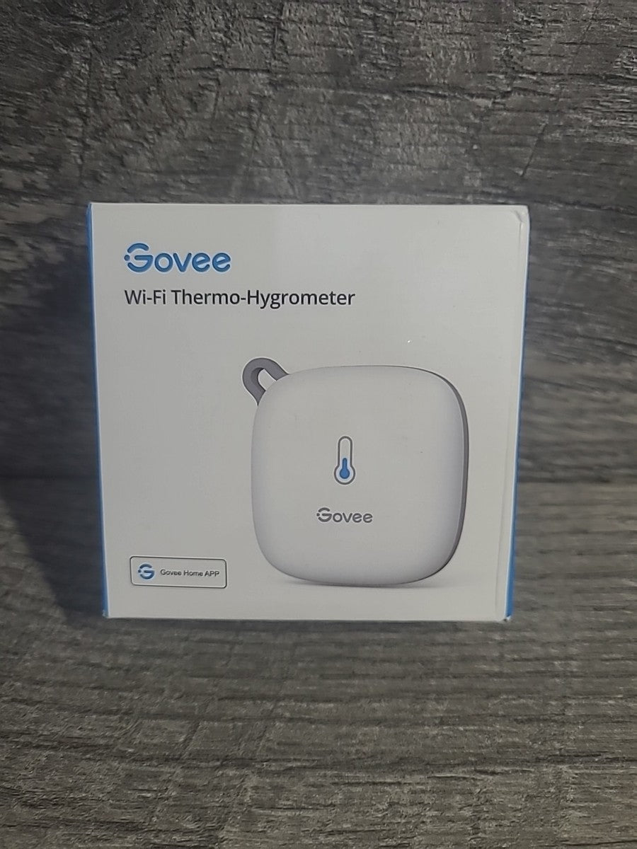 Govee WiFi Thermometer Hygrometer – Smart Temperature & Humidity Monitor with App Alerts