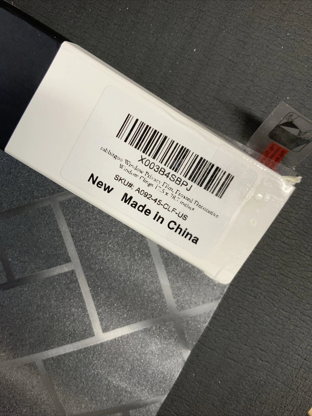 Rabbitgoo Window Flim Clear