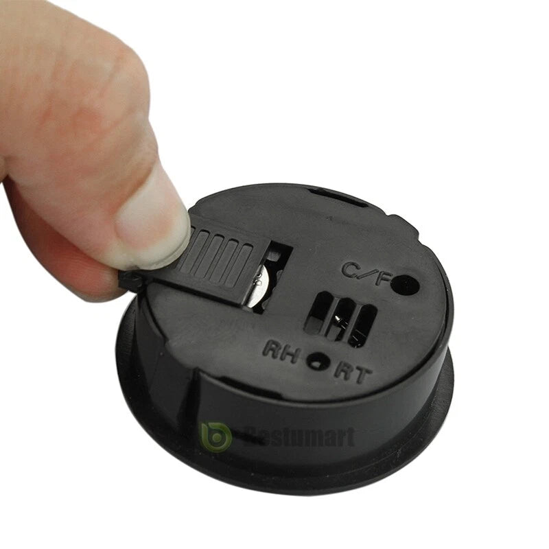 Termómetro Digital LCD 2 En 1 Higrómetro Detector De Temperatura Y Humedad Mini