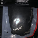 SKDK BREATHABLE WORKOUT/EXERCISE GLOVES BLACK ( L) 2 PAIRS