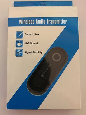 pack of 2 Bluetooth 3.5mm Audio Transmitter Adapter for TV & PC