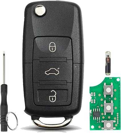 3 Buttons For VW Volkswagen Beetle Golf Passat Bora Polo Skoda Fabia Roomster Octavia Seat Cordoba Remote 1 pcs