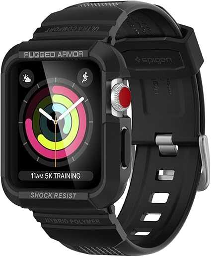 Spigen Rugged Armor Pro Designed for Apple Watch 1 & 2 & 3